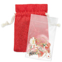 Set di 6 anelli natalizi per bicchieri