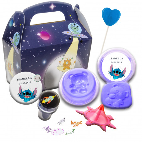 Stitch scatola con sorprese per bambini per divertirsi