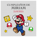 Mario bros scatola sorpresa con nocilla e biscotto più giochi di intrattenimento