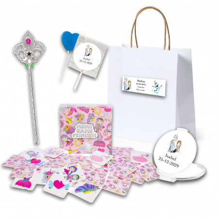 Frozen borsa piñata con articoli personalizzati per giocare