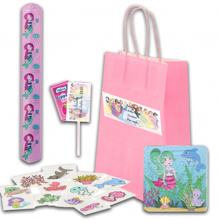 Principesse, borsa piñata con dettagli infantili divertenti