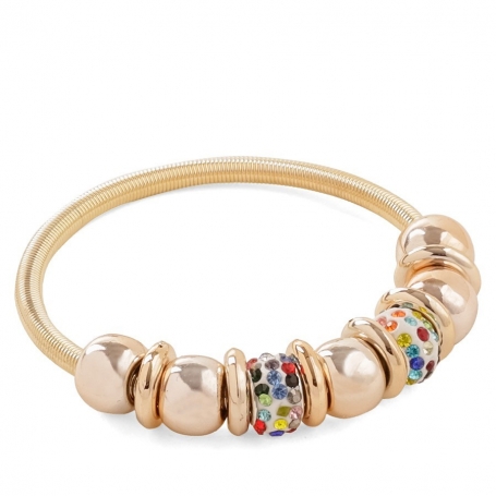 Bracciale bicolore