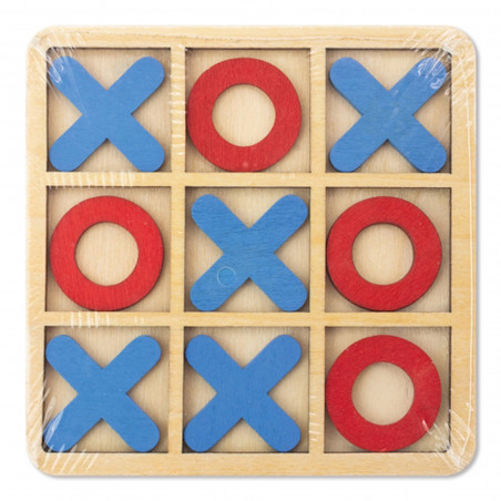 Gioco tris in legno ideale come dettaglio originale per eventi