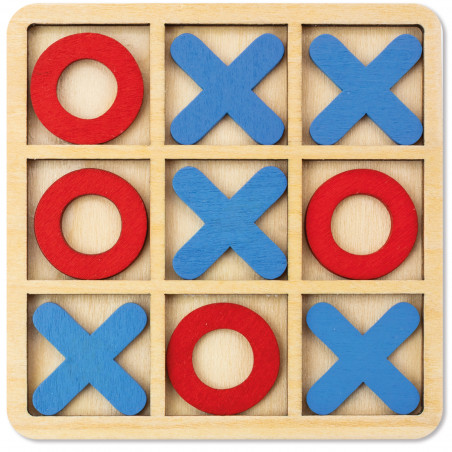 Gioco tris in legno ideale come dettaglio originale per eventi