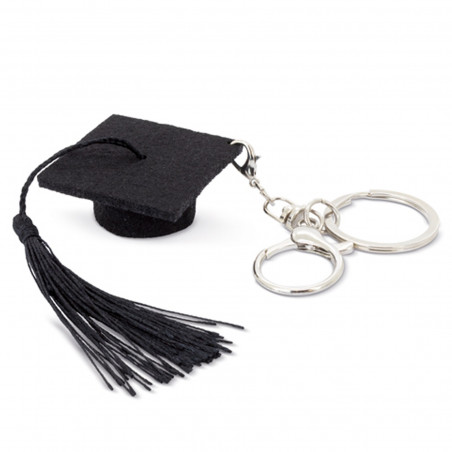 Portachiavi con berretta di laurea