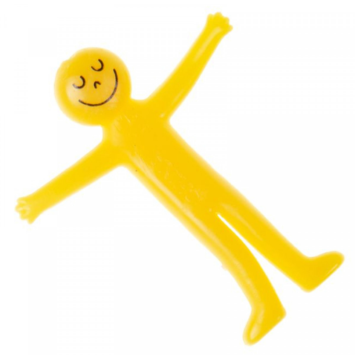 Figura faccia sorridente elastica per dettagli degli ospiti