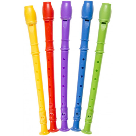 Flauto colorato 30 cm