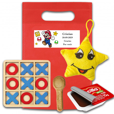 Súper mario bros borsa con regali divertenti per bambini