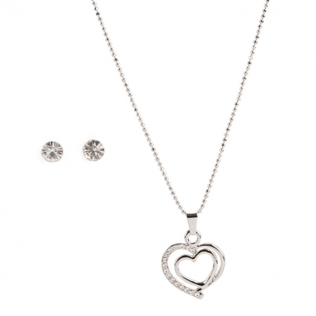 Collana e orecchini