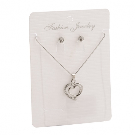 Collana e orecchini