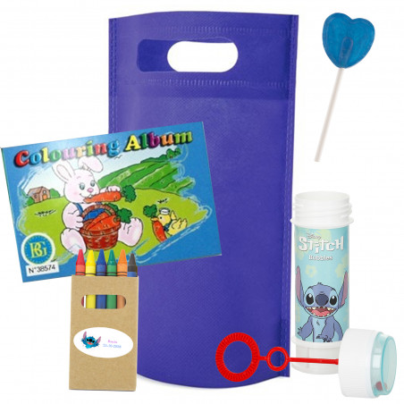 Regalo per bambini personalizzato con libro pompero e caramella