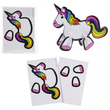 Principesse regalo tematico con unicorni giochi e dolci