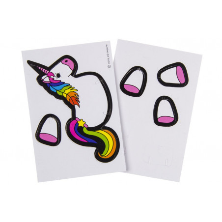 Principesse regalo tematico con unicorni giochi e dolci