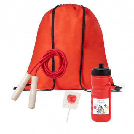 Bluey e bingo set sportivo personalizzato per bambini