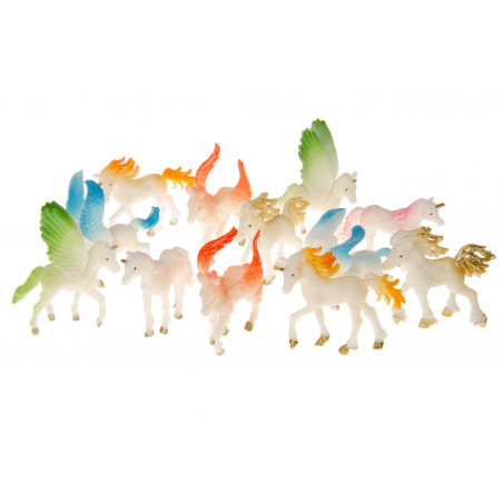 Figure mini unicorno e pegaso