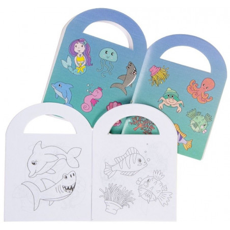 Bluey e bingo pacco con divertenti regali marini