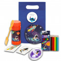 Stitch borsa con regali per bambini spaziale