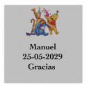 Winnie the pooh pacchetto regalo per bambini personalizzato per eventi e feste