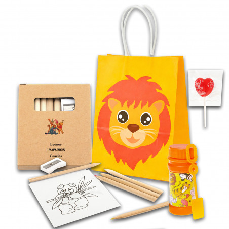 Winnie the pooh pacchetto regalo per bambini personalizzato per eventi e feste