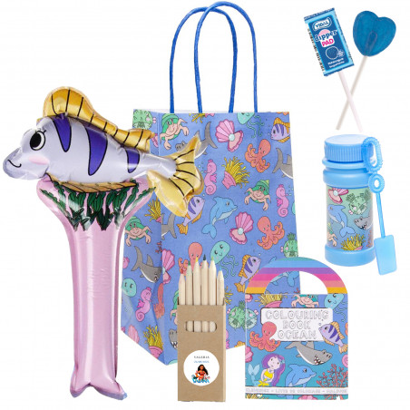 Vaiana moana borsa regalo con regali per bambini