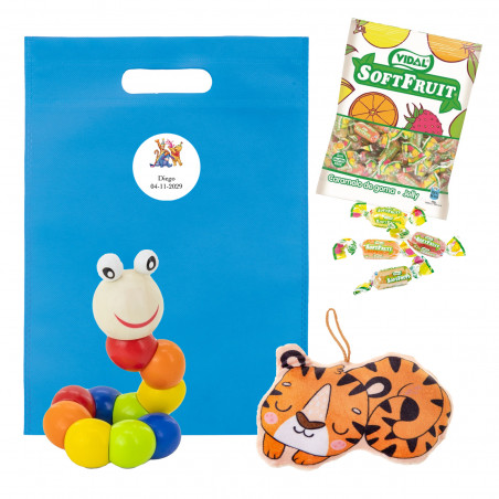 Winnie The Pooh borsa con verme peluche e caramelle