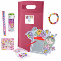 Pacchetto principesse con lavagna magica, bolle di sapone e dolci