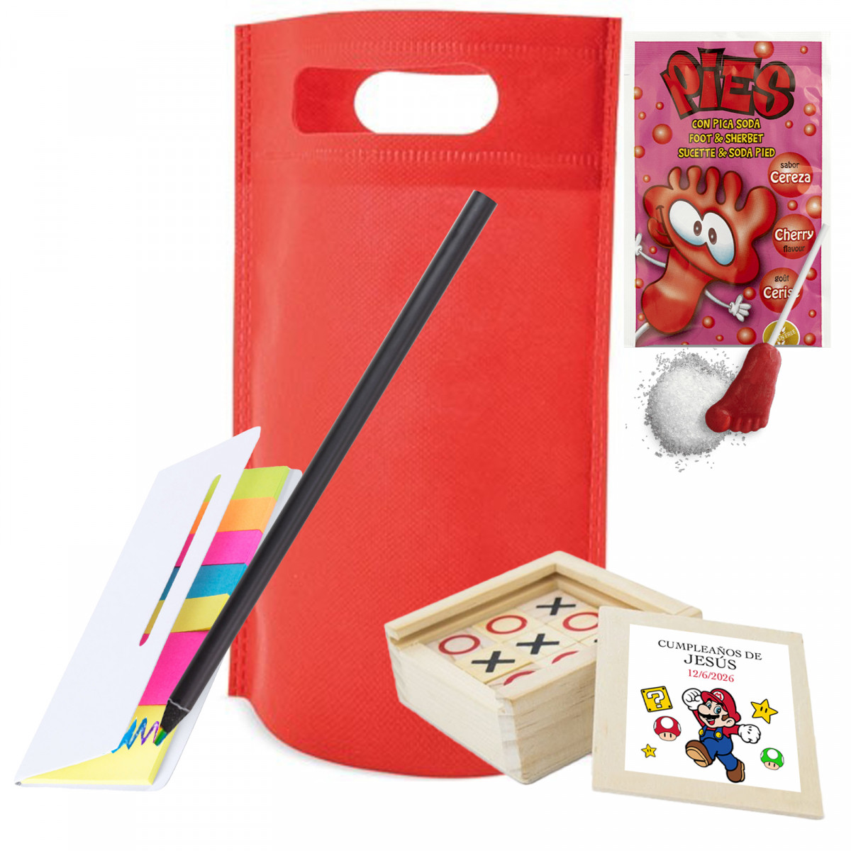 Super Mario Bros borsa con regali per bambini