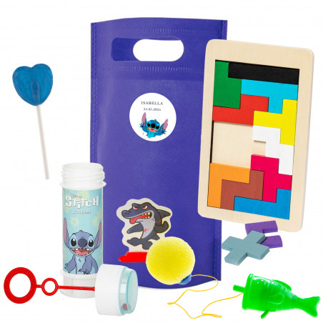 Pacchetto di giochi divertenti per gli ospiti in borsa di Stitch