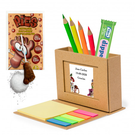 Toy Story dettaglio per gli ospiti con penna multifunzionale e note adesive