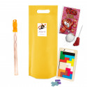 Harry Potter borsa con puzzle tetris pompero e dolcetti