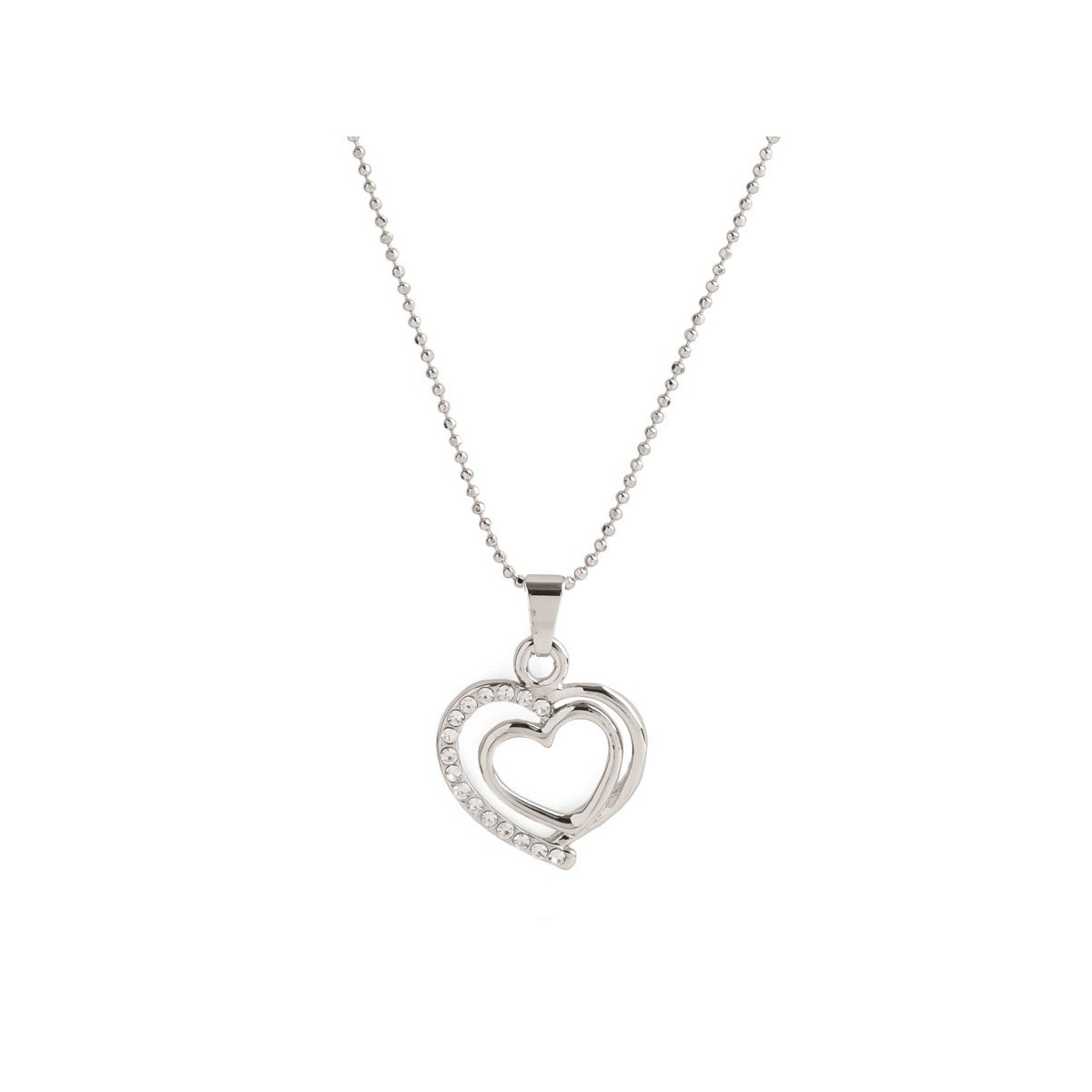 Colgante doppio cuore