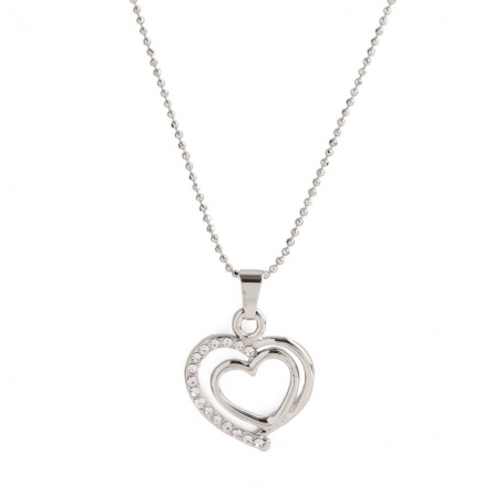Colgante doppio cuore