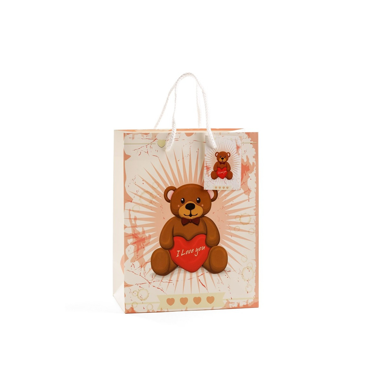 Borsa con orsetto media
