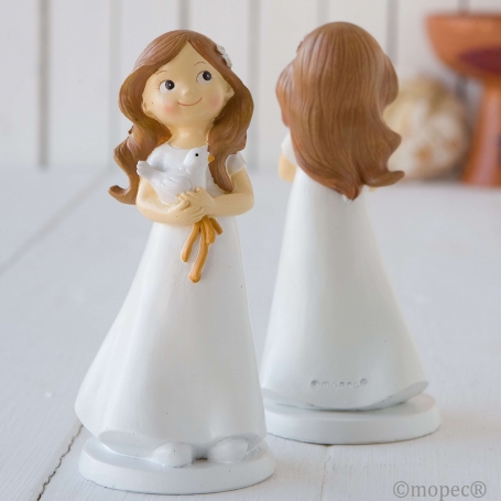 Figura torta comunione ragazza