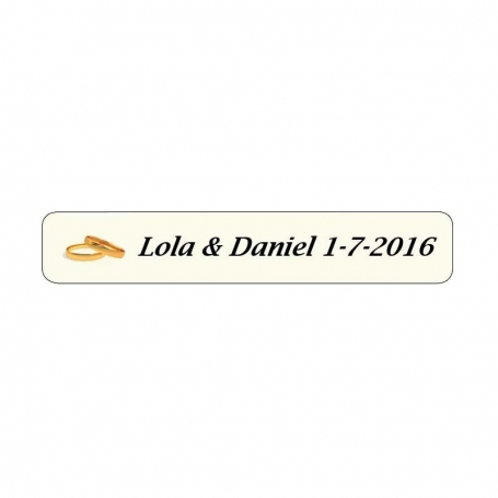 Penna e coltello personalizzati in una scatola di legno per bomboniere