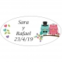 Fiori di sapone regali personalizzati per gli invitati al matrimonio