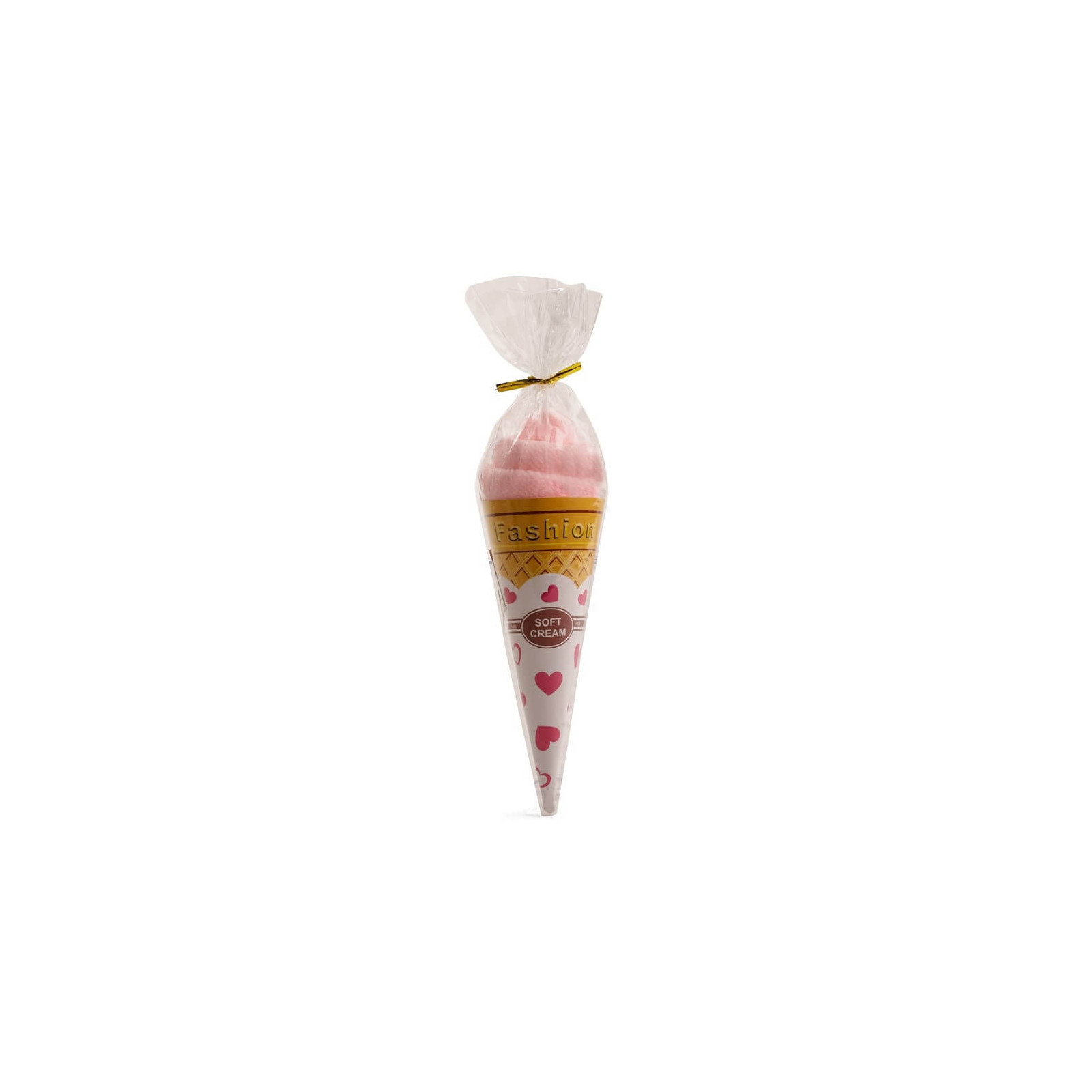 Asciugamani a forma di gelato alla fragola