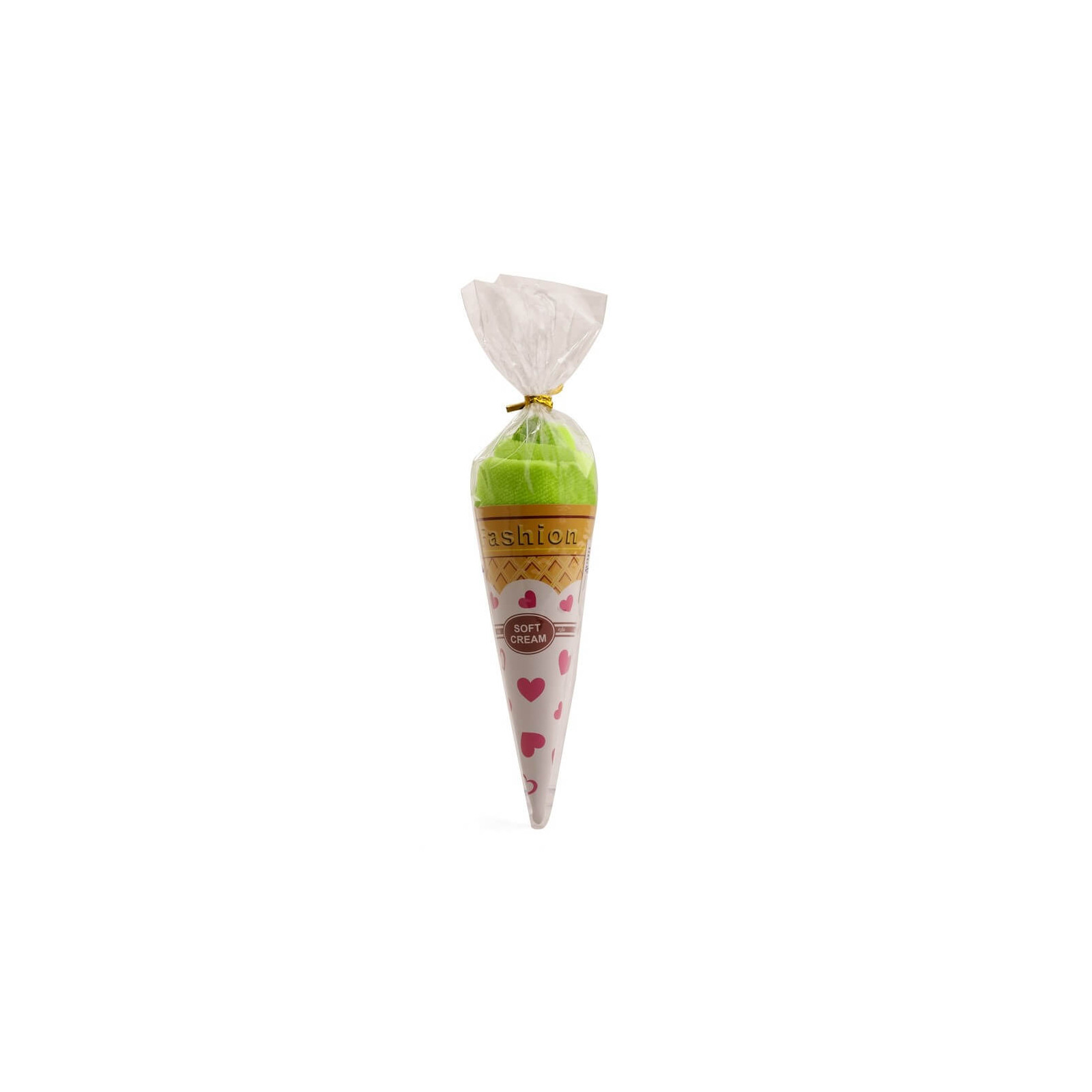 Asciugamani a forma di gelato verde lime