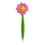 Penna dalla forma divertente per regalo, a forma di fiore con faccina sorridente