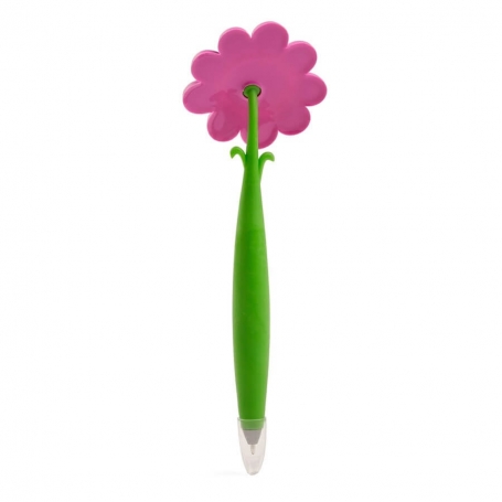 Penna dalla forma divertente per regalo, a forma di fiore con faccina sorridente