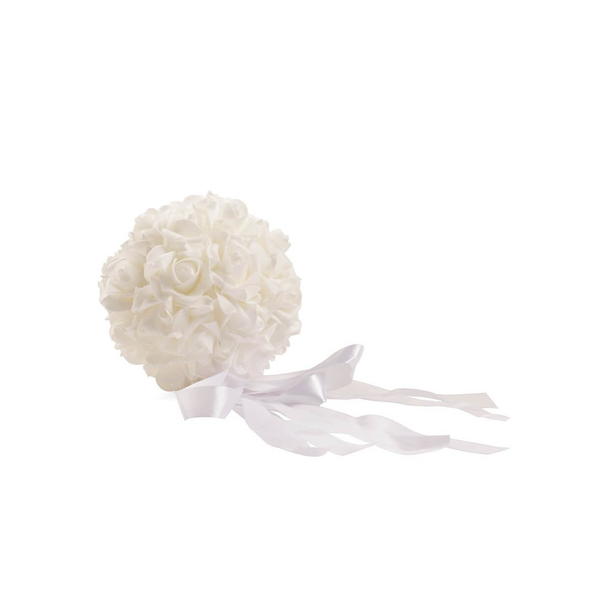 Bouquet bianco per spille da matrimonio