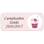 Etichetta di compleanno