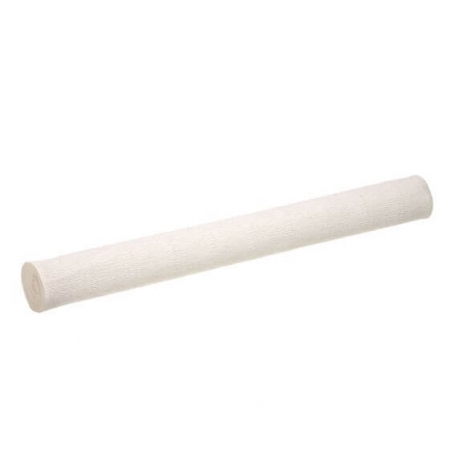 Rotolo di carta crespa bianca
