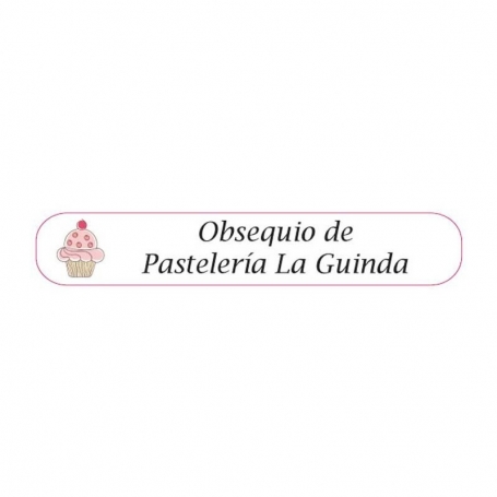 Asciugamano personalizzato a forma di torta ideale per i clienti