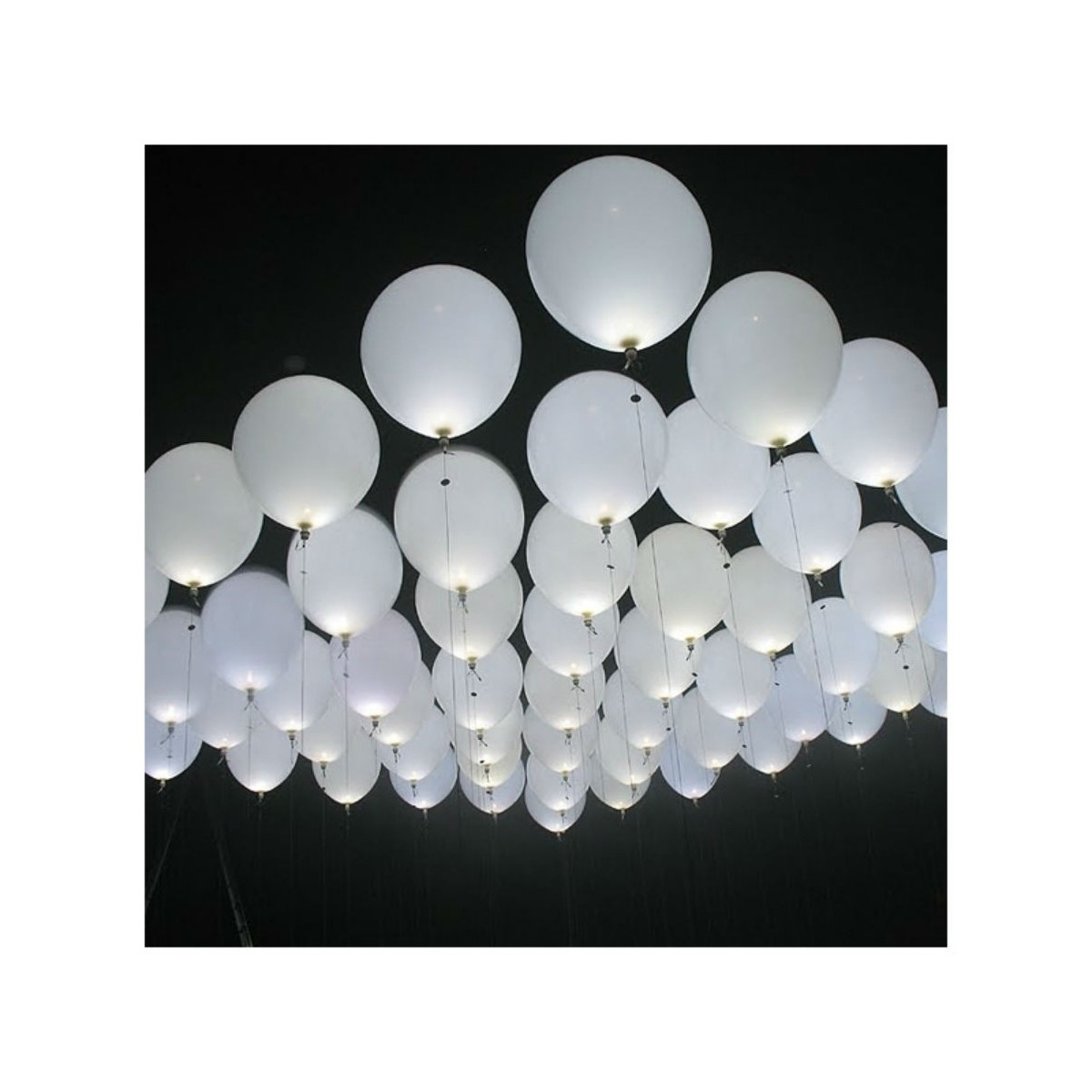 Palloncini led bianchi