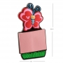 Immagine con taccuino in busta di organza