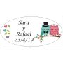 Set di manicure personalizzato da regalare ai matrimoni