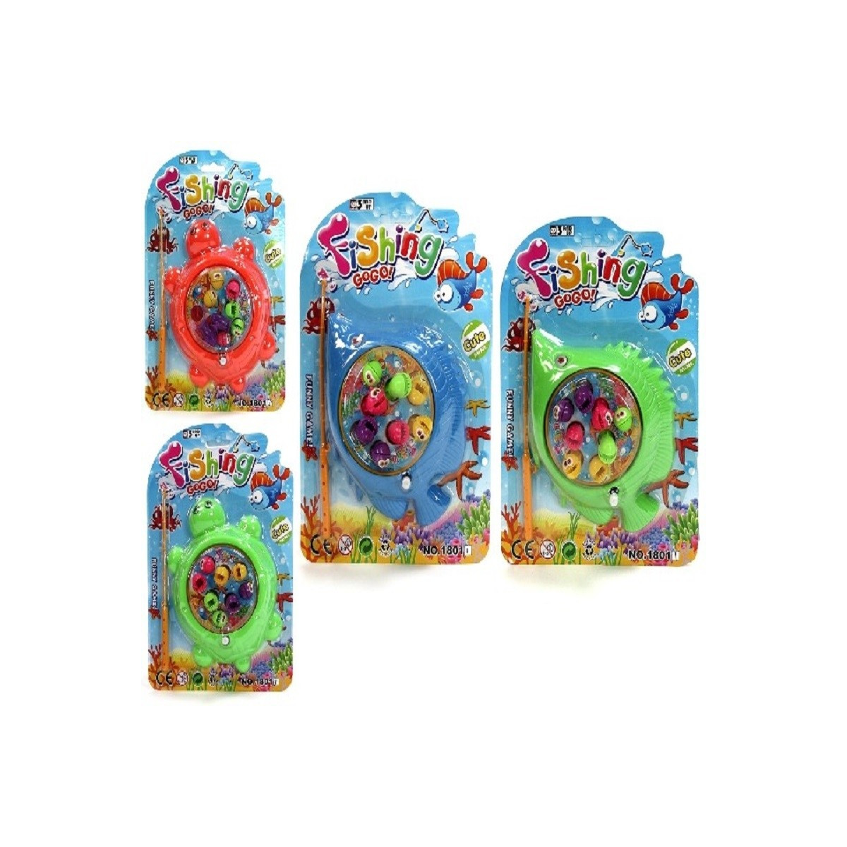 Gioco di Pesca per Bambini con Canne e Pesci Colorati: Dettaglio Ideale per Eventi Infantili