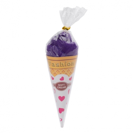 Asciugamani a forma di gelato alla mora