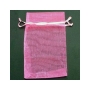 Marcatori tricolore personalizzati per comunione con adesivo bambina comunione in sacchetto di organza